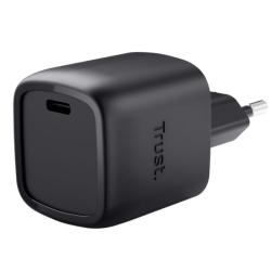 Cargador de Pared GaN Trust Maxo 30W/ 1xUSB Tipo-C/ 30W