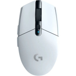 Ratón gaming inalámbrico logitech g305 lightspeed/ hasta 12000 dpi/ blanco