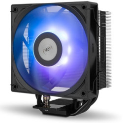 Ventilador con disipador nox hummer r-400 argb/ 12cm