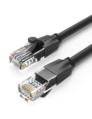 Cable de red rj45 utp vention ibebg cat.6/ 1.5m/ negro