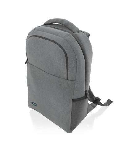 Mochila aisens premium asbg-bp083-gr para portátiles hasta 15.6'/ gris