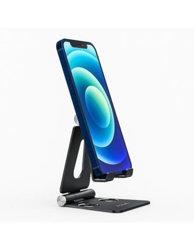 Soporte para smartphone/tablet aisens ms2pm-090/ negro