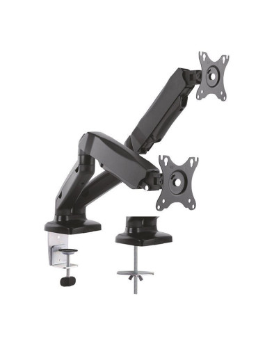 Soporte para 2 monitores aisens dt27tsr-045/ hasta 9kg