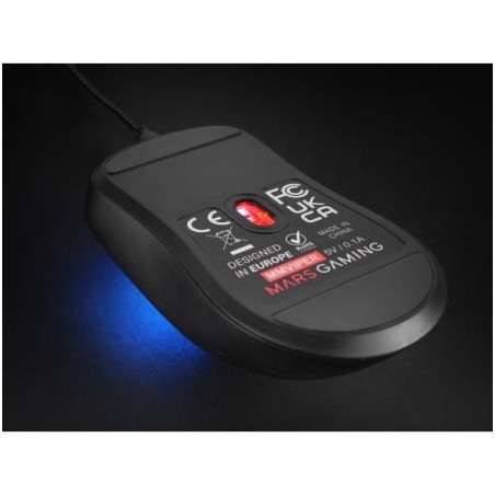 Ratón gaming mars gaming mm-viper/ hasta 12800 dpi