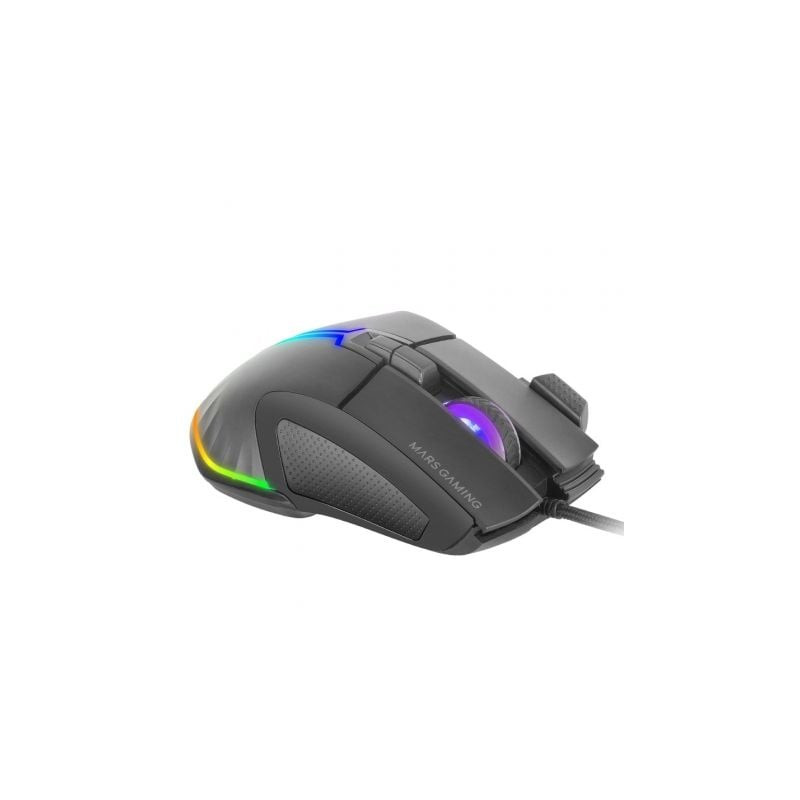 Ratón gaming mars gaming mm-xt/ hasta 12800 dpi
