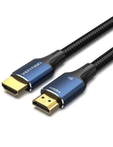 cable hdmi 2.1 8k vention algli/ hdmi macho - hdmi macho/ 3m/ azul