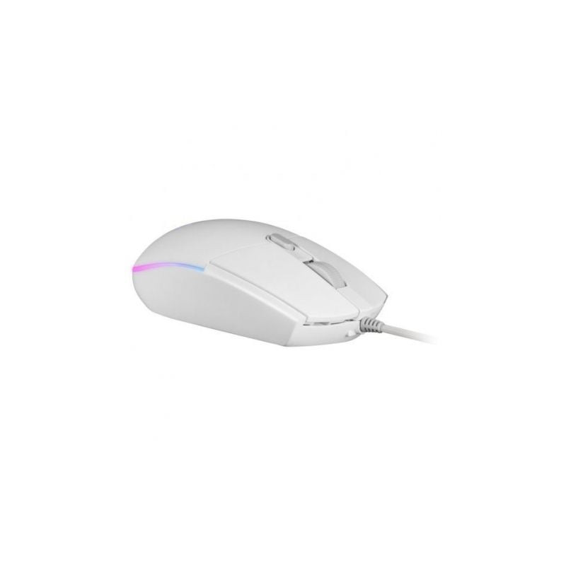 Ratón gaming mars gaming mmgw/ hasta 3200 dpi/ blanco