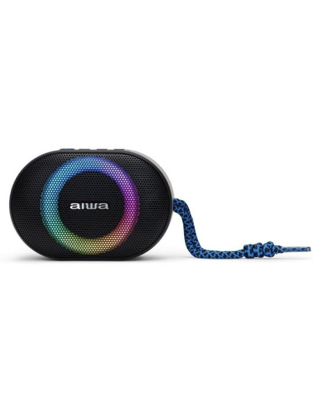 Altavoz con bluetooth aiwa bst-330bl/ 10w/ 1.0/ azul