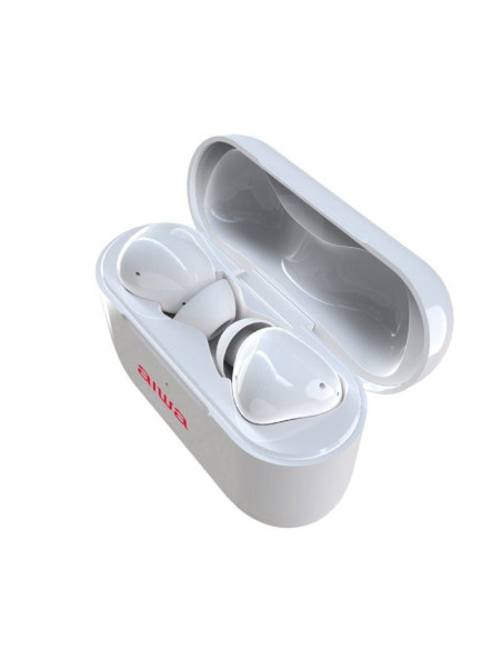 Auriculares bluetooth aiwa ebtw-888anc con estuche de carga/ autonomía 4h/ blancos