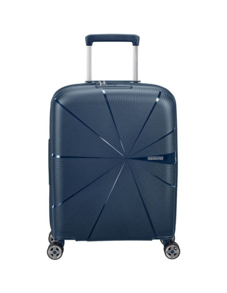 Maleta de cabina american tourister starvibe spinner 55cm/ 55x40x20cm/ 4 ruedas/ azul marino