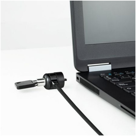 Cable de seguridad para portátiles tooq tqclkc0025-g/ 1.5m