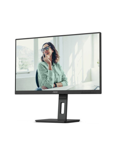 Monitor profesional aoc 24p3cv 23.8'/ full hd/ multimedia/ regulable en altura/ negro