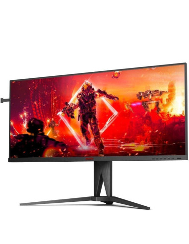 Monitor gaming ultrapanorámico aoc ag405uxc 40'/ wqhd/ 1ms/ 144hz/ ips/ multimedia/ negro