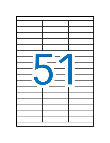 Etiquetas adhesivas apli 01294/ 70 x 16.9mm/ 100 hojas