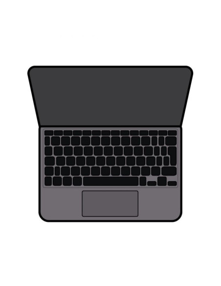 Magic keyboard para ipad pro 11' m4/ español/ negro