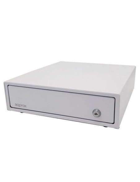 Cajón portamonedas approx appcash33wh/ manual y automático/ blanco