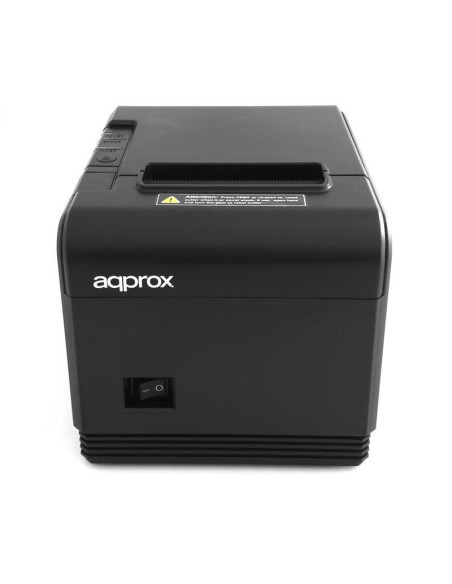 Impresora de tickets approx apppos80am/ térmica/ ancho papel 80mm/ usb-rs232/ negra