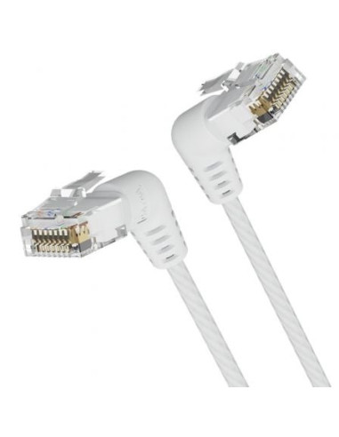 Cable de red rj45 utp vention ibowf cat.6a/ 1m/ blanco