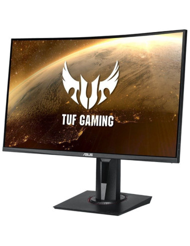 Monitor gaming curvo asus vg27vq 27'/ full hd/ 1ms/ 165hz/ va/ multimedia/ regulable en altura/ negro