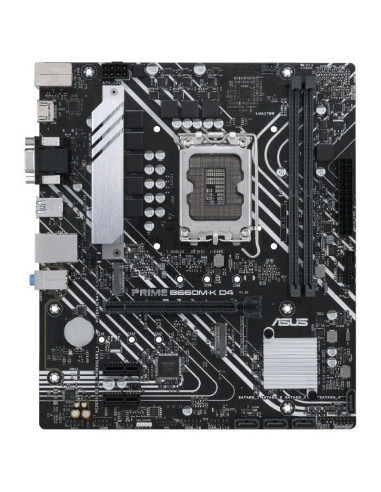Placa base asus prime b660m-k d4/ socket 1700/ micro atx