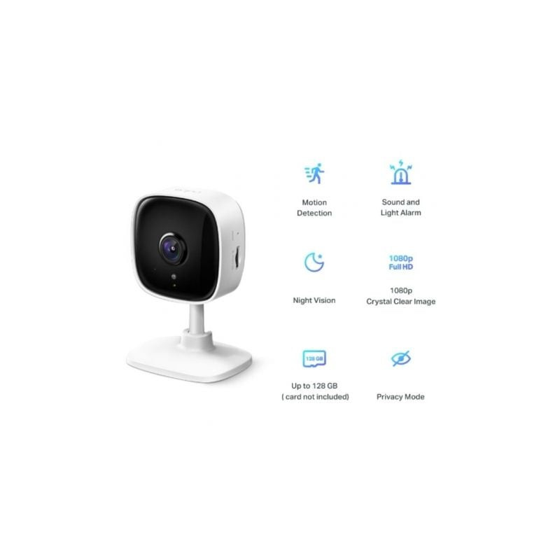 Cámara de videovigilancia tp-link tapo tc60/ visión nocturna/ control desde app
