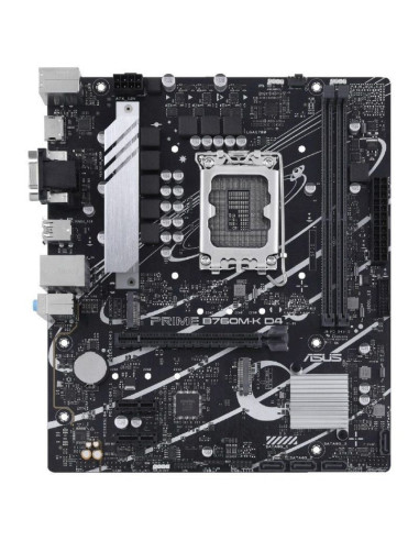 Placa base asus prime b760m-k d4 socket 1700/ micro atx