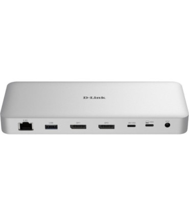 Docking usb tipo-c 4.0 d-link duf-901/e/ 3xusb/ 3xusb tipo-c/ 2xdisplayport/ 1xrj45/ 1xusb tipo-c pd/ blanco
