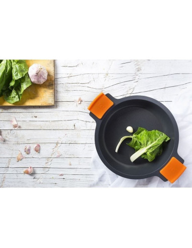 Cacerola bra efficient a270532/ ø32cm/ aluminio fundido/ apta para inducción