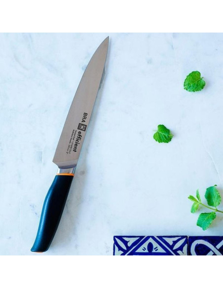 Cuchillo fileteador bra efficient a198005/ hoja 200mm/ acero inoxidable