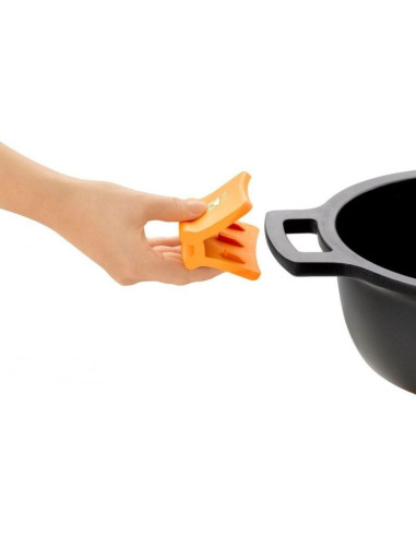 Olla bra efficient a273905/ ø24cm/ 6.8l/ aluminio fundido/ apta para inducción