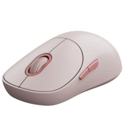 Ratón inalámbrico xiaomi wireless mouse 3/ hasta 1200 dpi/ rosa