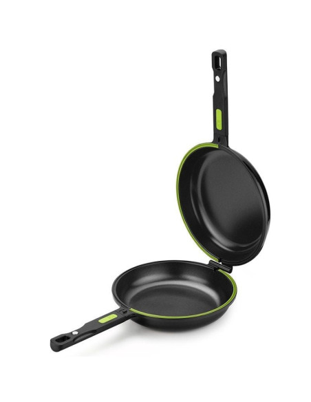 Sartén dupla para tortillas bra prior a121465/ ø24cm/ aluminio fundido/ apta para inducción