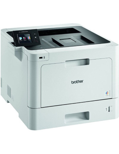 Impresora láser color brother hl-l8360cdw wifi/ dúplex/ blanca