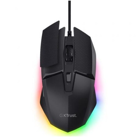 Ratón gaming trust gaming gxt 121 felox+ 25603/ hasta 10000 dpi
