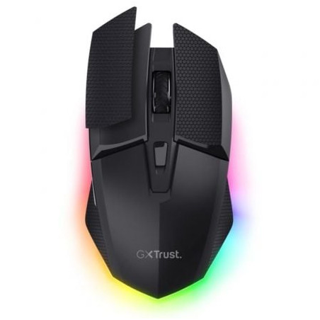 Ratón gaming inalámbrico trust gaming gxt 122 felox+ dual 25748/ hasta 12000 dpi
