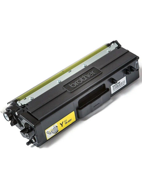 Tóner original brother tn-423y alta capacidad/ amarillo