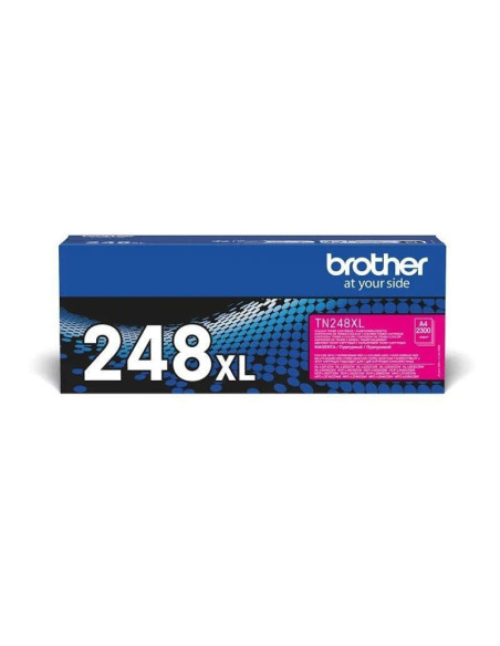 Tóner original brother tn248xlm alta capacidad/ magenta