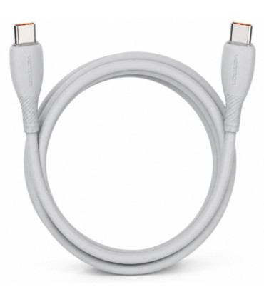Cable usb 2.0 tipo-c vention trwhh/ usb tipo-c macho - usb tipo-c macho/ hasta 100w/ 480mbps/ 2m/ gris