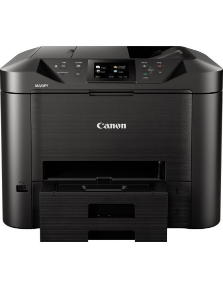 Multifunción canon maxify mb5450 wifi/ fax/ dúplex/ negra