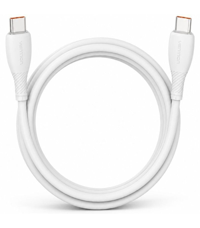Cable usb 2.0 tipo-c vention trwwf/ usb tipo-c macho - usb tipo-c macho/ hasta 100w/ 480mbps/ 1m/ blanco