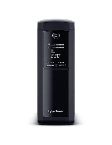 Sai línea interactiva cyberpower vp1600elcd/ 1600va-960w/ 5 salidas/ formato torre