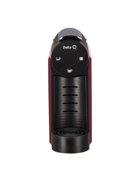 Cafetera de cápsulas delta mini qool/ roja