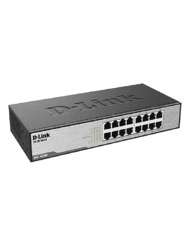 Switch d-link des-1016d 16 puertos/ rj-45 10/100
