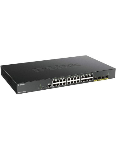 Switch gestionado d-link smart dgs-1250-28xmp 28 puertos/ rj-45 10/100/1000 poe/ sfp