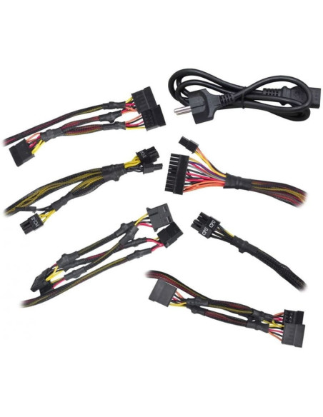 Fuente de alimentación evga 600w/ 600w/ ventilador 12cm/ 80 plus