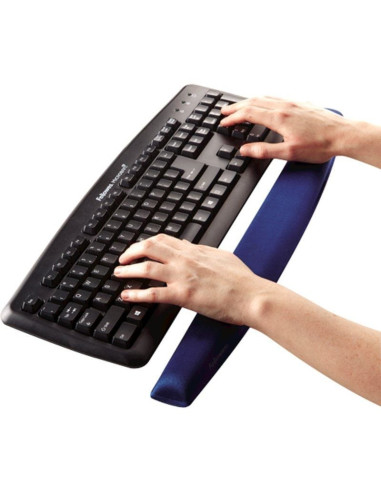 Reposamuñecas fellowes 9178401/ 19 x 471.1 x 58.7mm/ azul