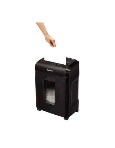 Destructora fellowes 10m/ corte en partículas de 2 x 12mm/ negra