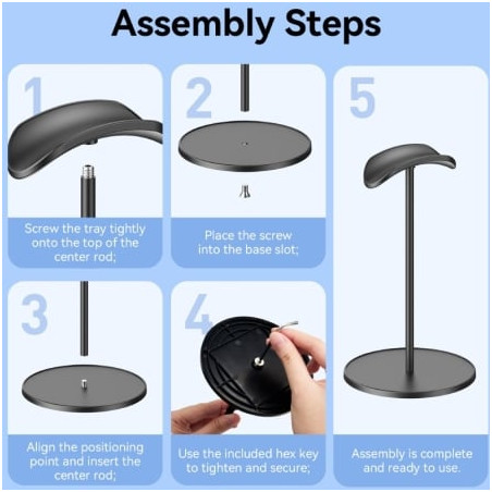 Soporte para auriculares vention ksob0