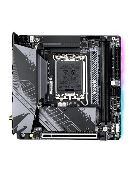 Placa base gigabyte b760i aorus pro socket 1700/ mini-itx