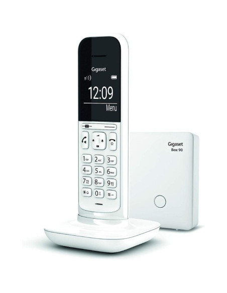 Teléfono inalámbrico gigaset cl390/ blanco